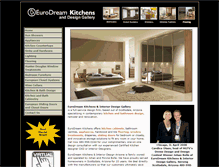 Tablet Screenshot of eurodreamkitchens.com